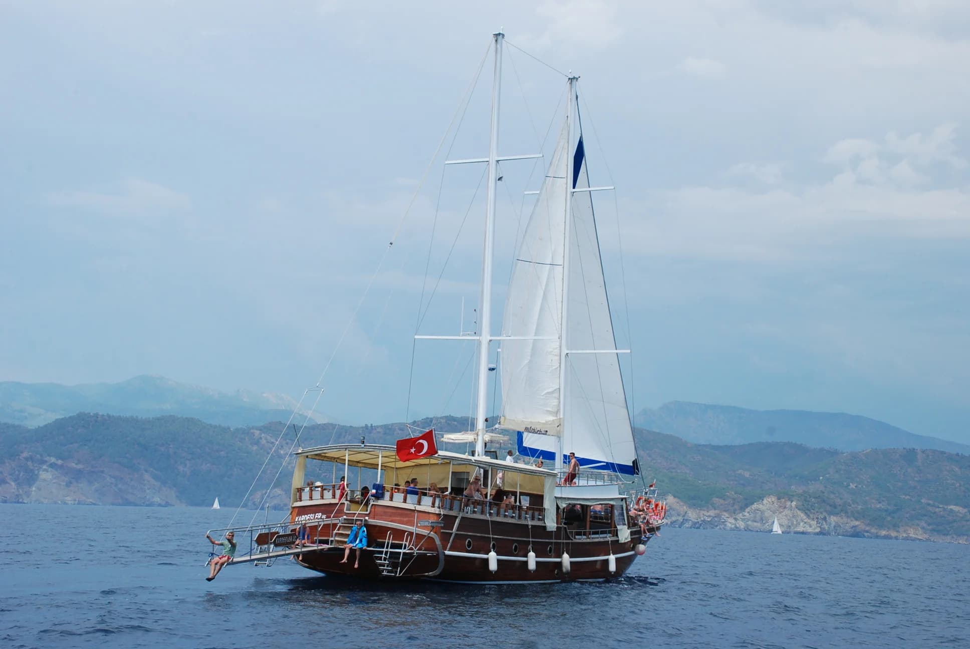 12 Islands Boat Tour from Fethiye Harbour with swimming stops in the Gulf of Fethiye