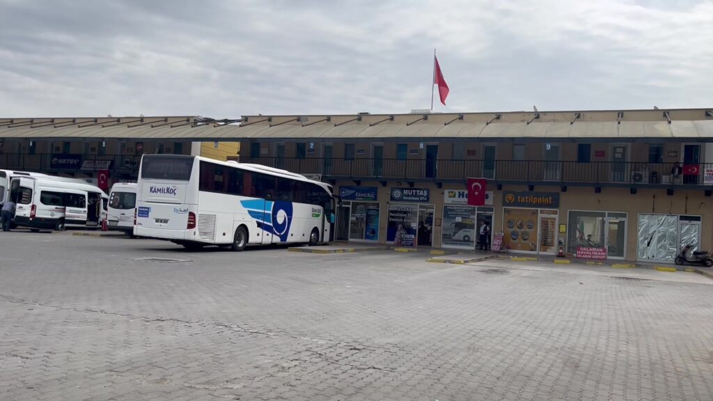 Intercity bus terminal in Fethiye