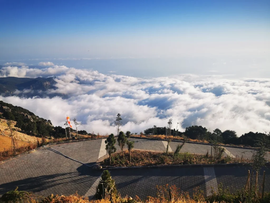 mountain view from babadag