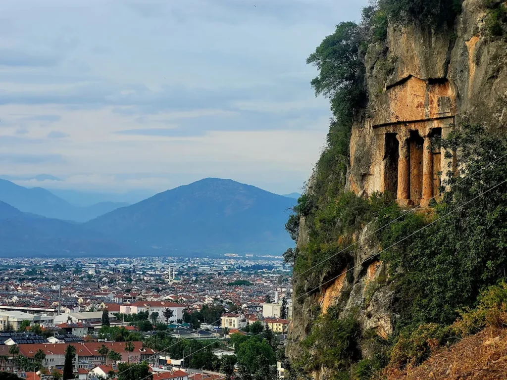Amyntas Rock Tombs in Fethiye